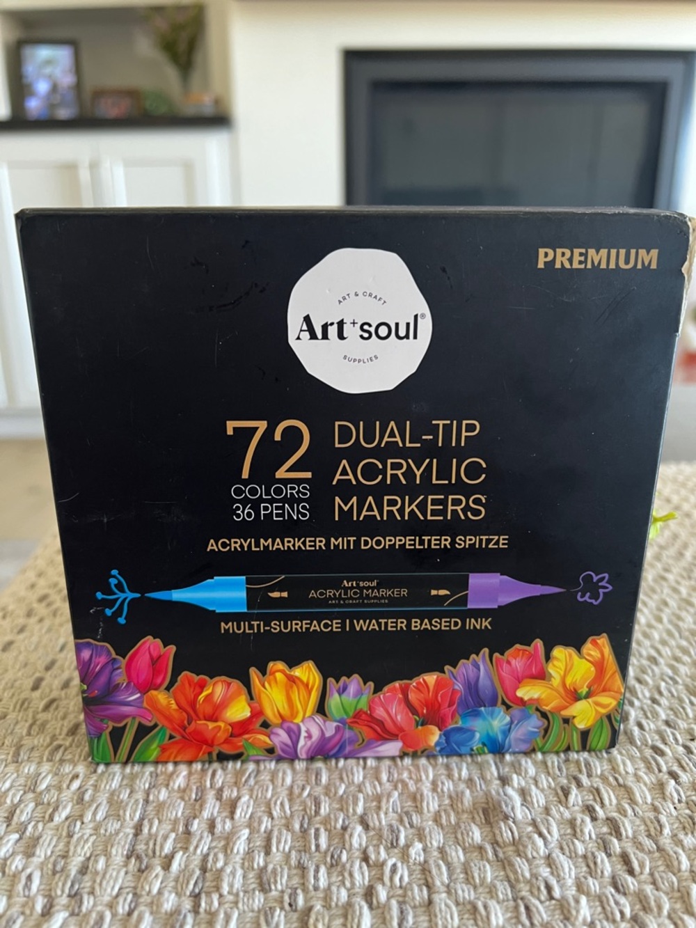 Art'soul 72 Dual-Tip Acrylic Markers